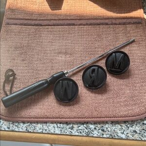 Black Meat Branding Iron Set